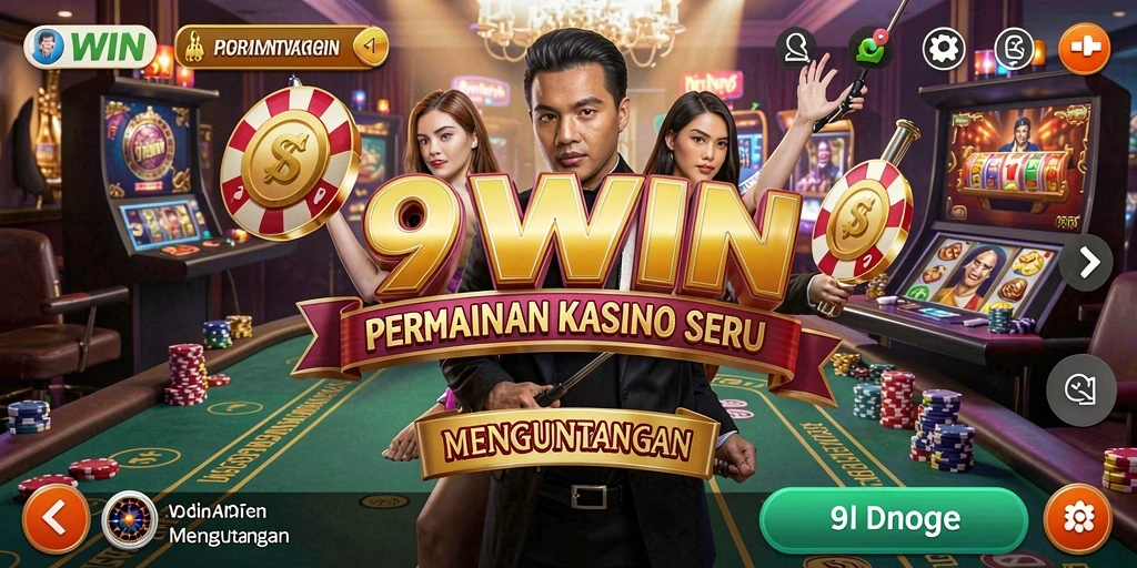 Tampilan gameplay seru dan menarik dari 9WIN di kasino.