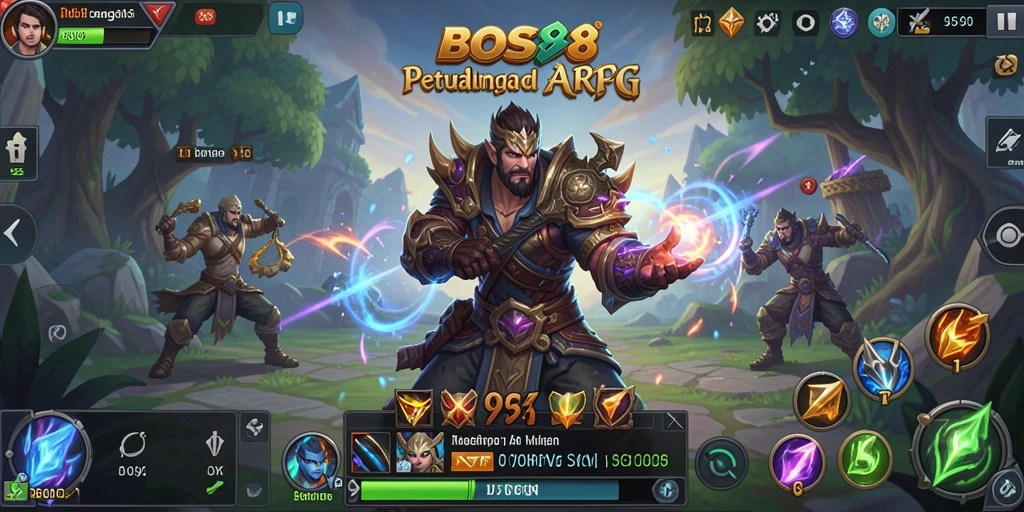 Gameplay seru dengan karakter dan monster fantastis di BOS88.