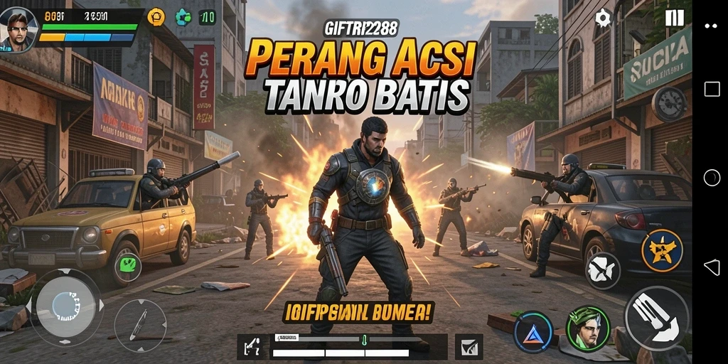 Screenshot menampilkan aksi seru dalam permainan GIFTRP288.