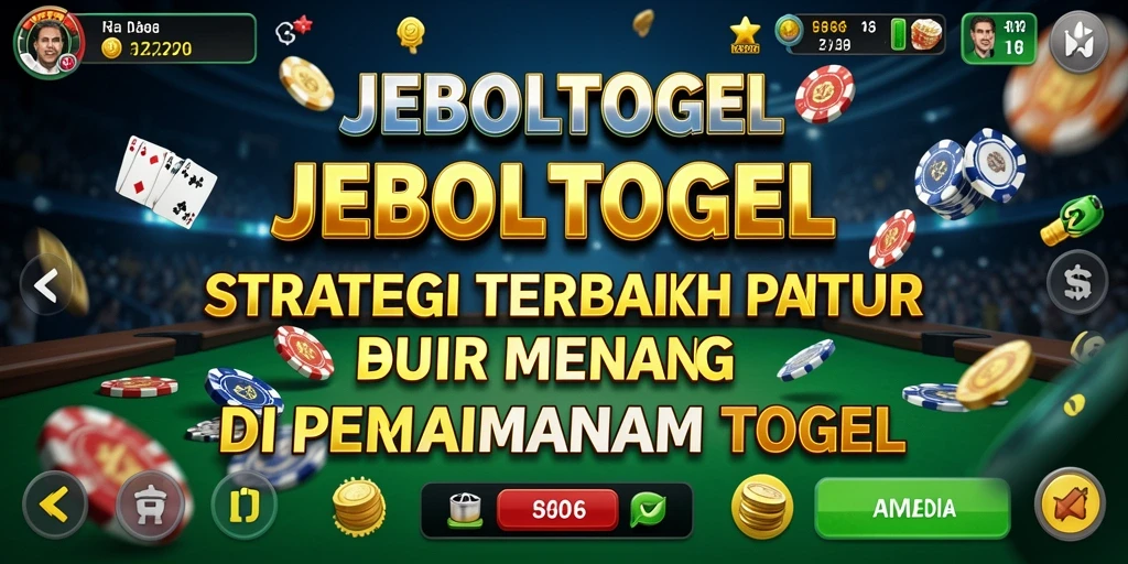 Screenshot gameplay JEBOLTOGEL yang menampilkan strategi permainan togel yang mendebarkan.