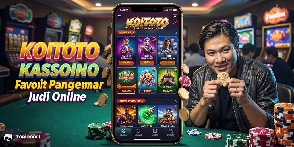 Tampilan menarik dari gameplay Kasino di KOITOTO.