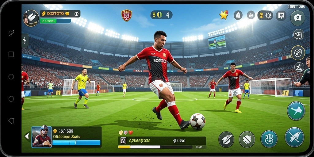 Screenshot KOSTOTO menampilkan gameplay kompetitif yang seru dan interaktif.