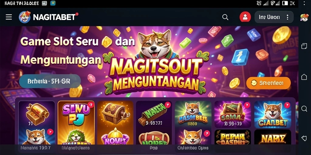 Gameplay Slot yang mengasyikkan dan penuh warna.