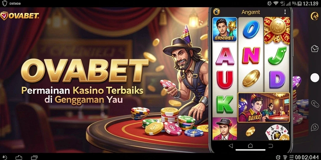 Tampilan menarik dari gameplay Kasino di OVABET yang seru dan menghibur.