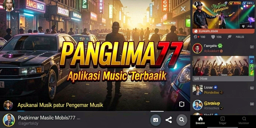 Screenshot gameplay terbaik dari <strong>PANGLIMA77</strong> yang menunjukkan interaksi pengguna dengan musik.