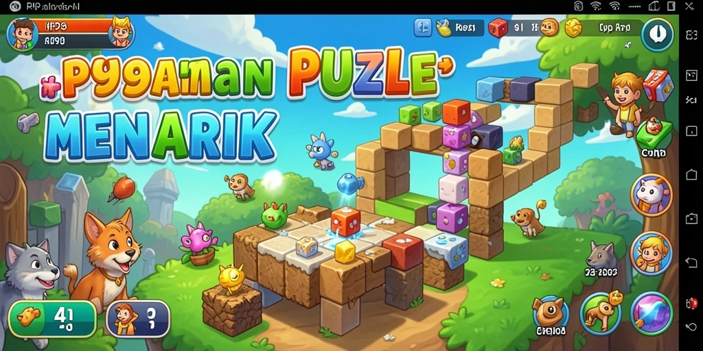 Tampilan gameplay RP99 yang seru dan menantang.