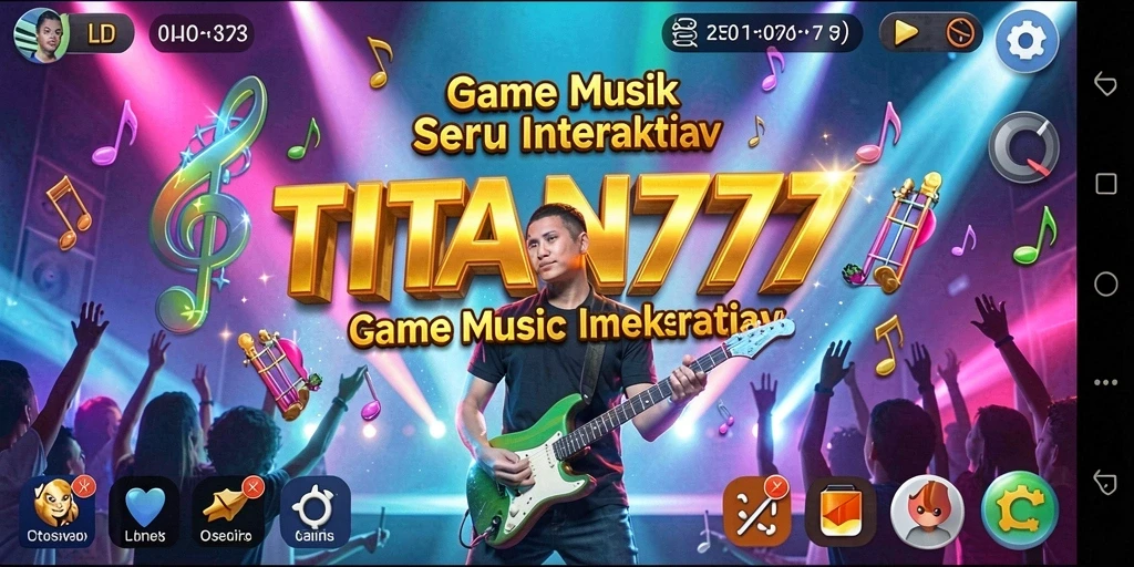 Tampilan gameplay TITAN777 yang seru dan interaktif.